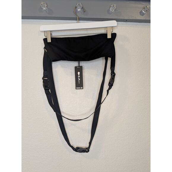 Dolls Kill Poster Girl Black Strap Tube Top Goth Style APG191021 Size Small New - Picture 2 of 8